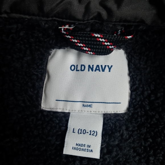 Boys Old Navy Black Jacket size Large - Picture 2 of 3
